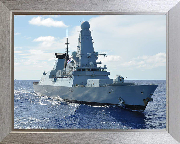 HMS Dauntless D33 Royal Navy Type 45 destroyer Photo Print or Framed Print - Hampshire Prints