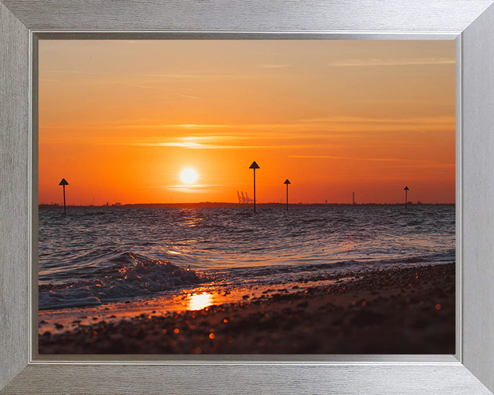 Southend-on-Sea Essex at sunset Photo Print - Canvas - Framed Photo Print - Hampshire Prints