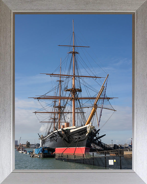 HMS Warrior 1860 | Photo Print | Framed Print | Poster | Steam-powered Armoured Frigate | Royal Navy Hampshire Prints