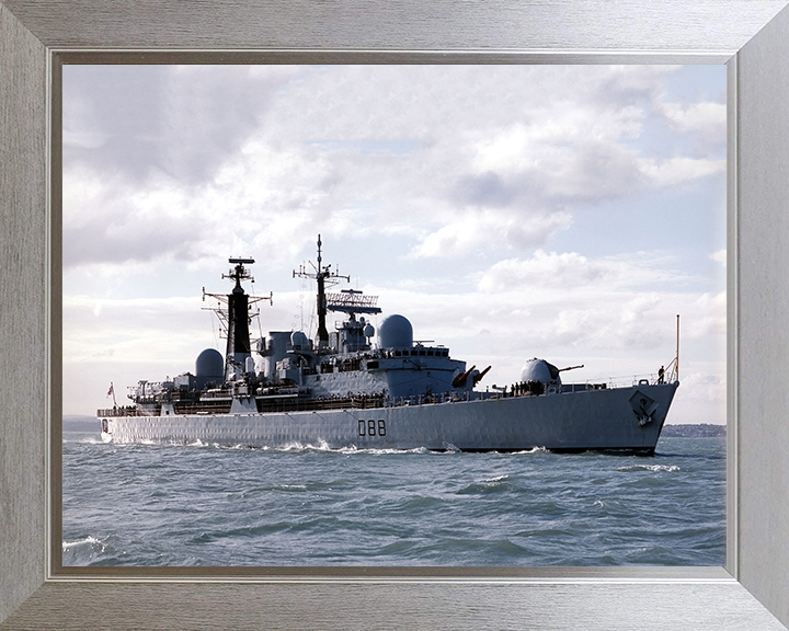 HMS Glasgow D88 Royal Navy Type 42 Destroyer Photo Print or Framed Print - Hampshire Prints