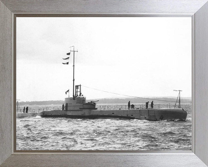 HMS Regent N41 Royal Navy Rainbow class submarine Photo Print or Framed Print - Hampshire Prints