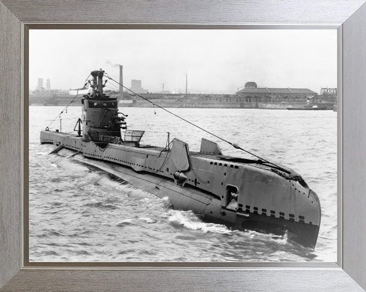 HMS Saracen P247 Royal Navy S Class Submarine Photo Print or Framed Print - Hampshire Prints
