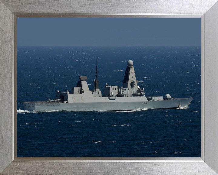 HMS Daring D32 Royal Navy Type 45 destroyer Photo Print or Framed Print - Hampshire Prints