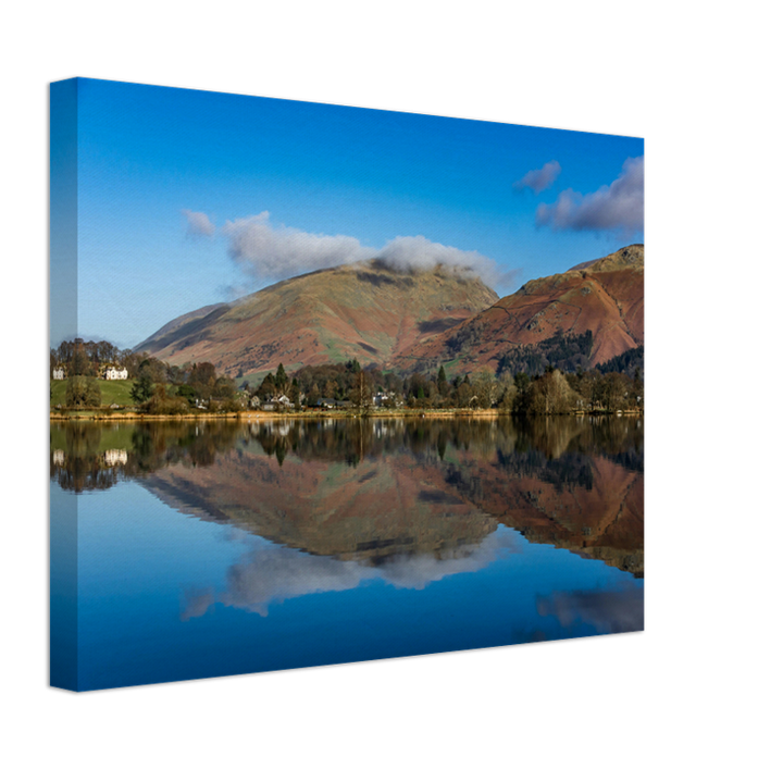 Grasmere the reflections the Lake District Cumbria Photo Print - Canvas - Framed Photo Print - Hampshire Prints