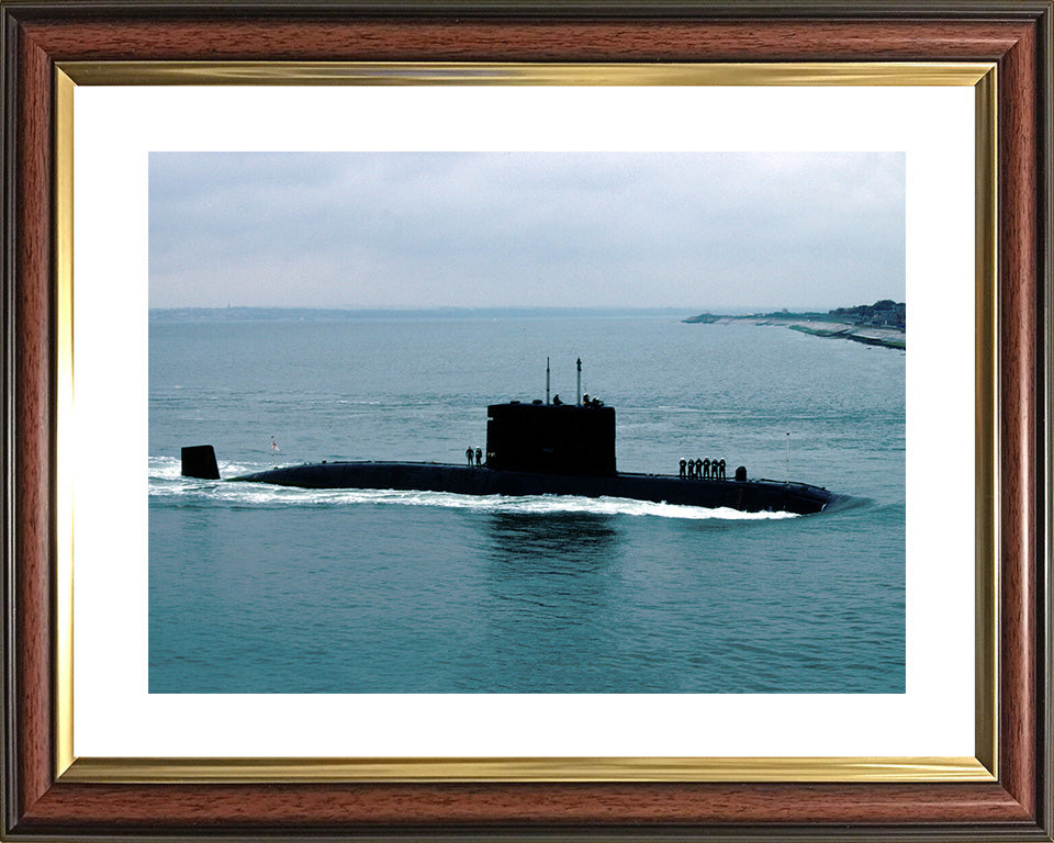 HMS Ursula S42 Royal Navy Victoria class Submarine Photo Print or Framed Print - Hampshire Prints