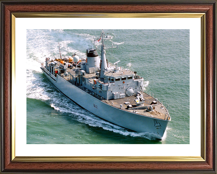 HMS Quorn M41 Royal Navy Hunt class mine countermeasures vessel Photo Print or Framed Print - Hampshire Prints