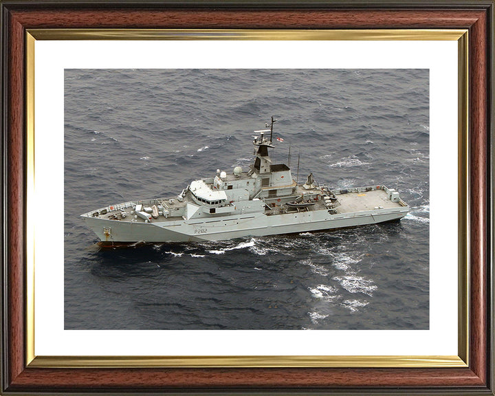 HMS Severn P282 Royal Navy River class offshore patrol vessel Photo Print or Framed Print - Hampshire Prints