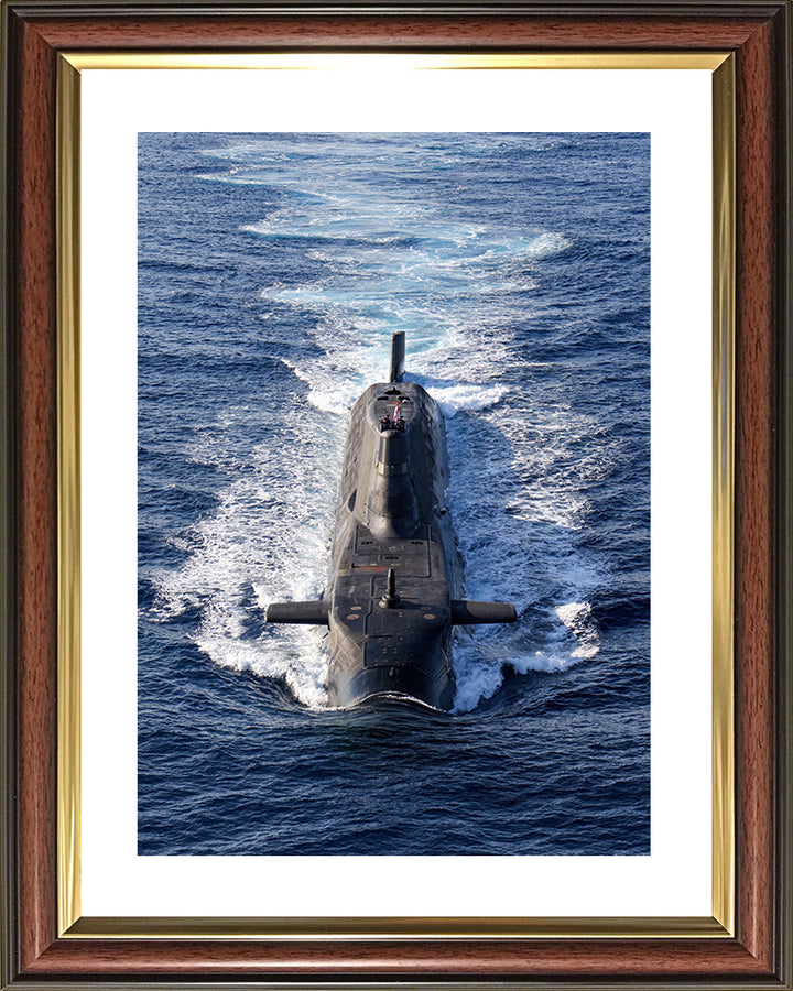 A Royal Navy Astute Class Submarine Photo Print or Framed Photo Print - Hampshire Prints