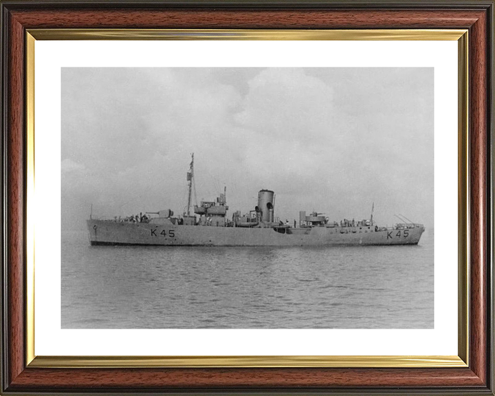HMS Convolvulus K45 Royal Navy Flower class corvette Photo Print or Framed Print - Hampshire Prints