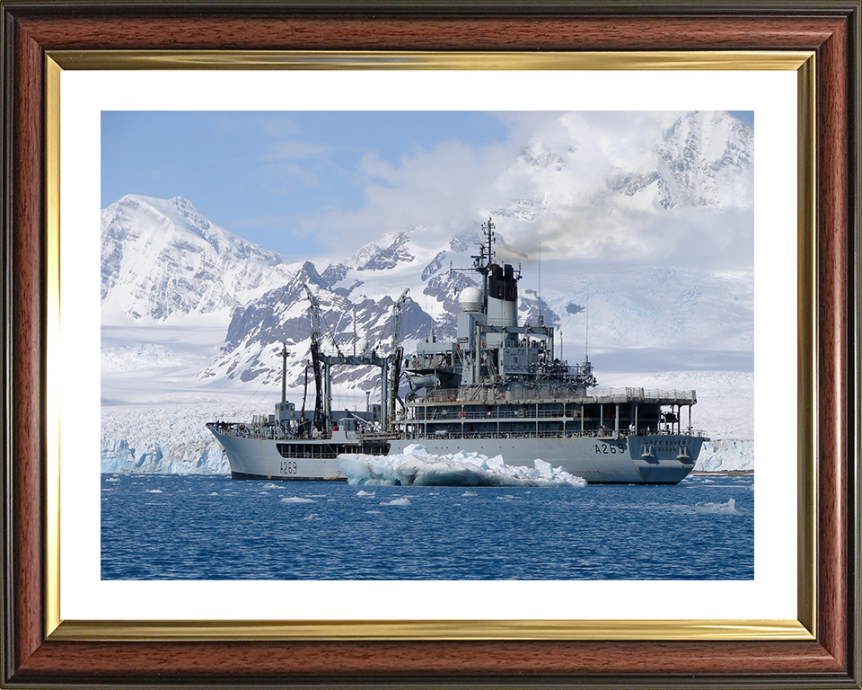 RFA Grey Rover A269 | Photo Print | Framed Print | Rover Class | Fleet Tanker | Royal Fleet Auxiliary Hampshire Prints