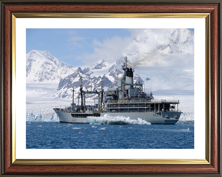 RFA Grey Rover A269 | Photo Print | Framed Print | Rover Class | Fleet Tanker | Royal Fleet Auxiliary Hampshire Prints
