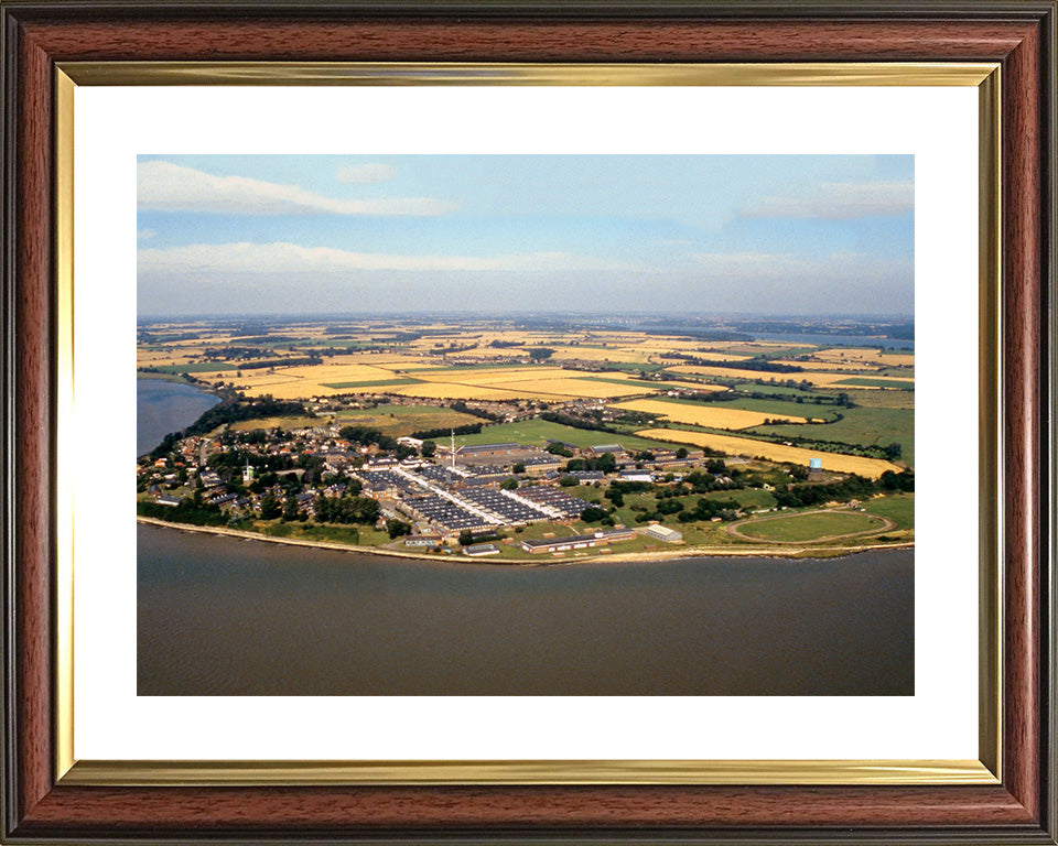 HMS Ganges Shotley Suffolk Aerial Photo Print or Framed Photo Print - Hampshire Prints