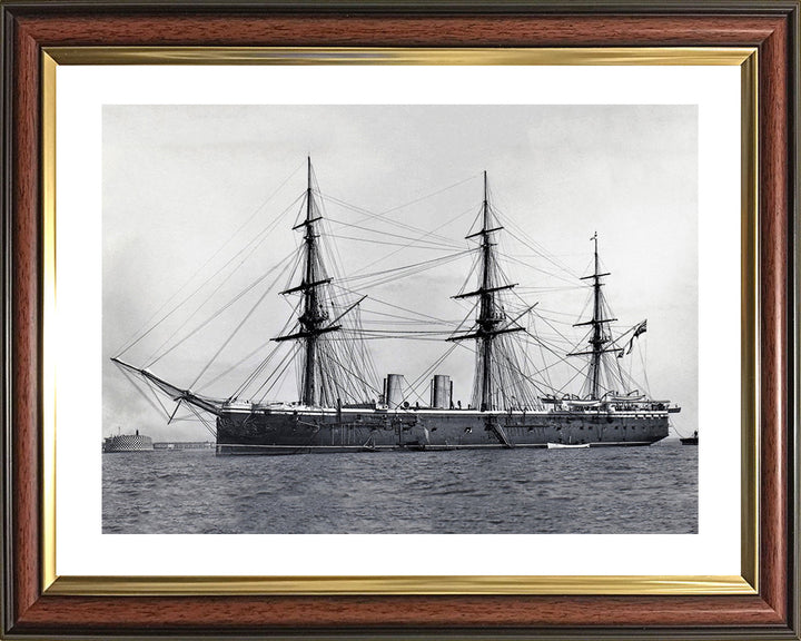 HMS Raleigh 1873 | Photo Print | Framed Print | Poster | Unarmed frigate | Royal Navy Hampshire Prints