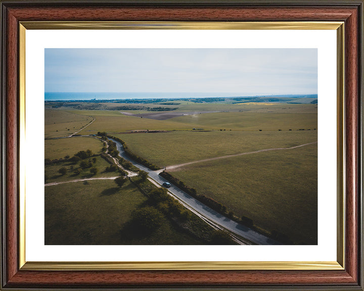 Devils Dyke West Sussex from above Photo Print - Canvas - Framed Photo Print - Hampshire Prints