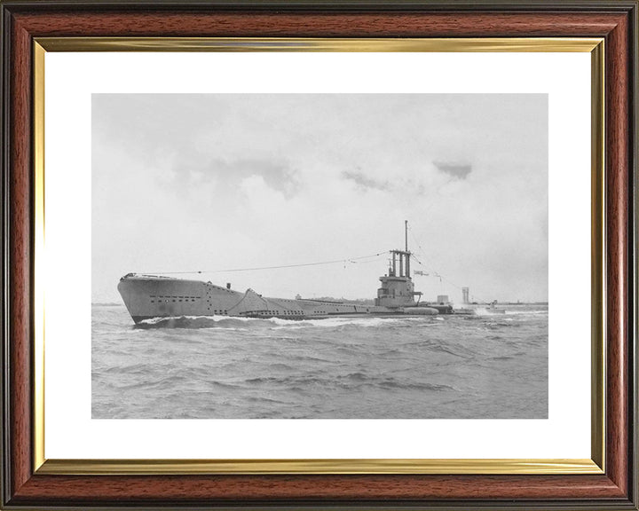 HMS Aeneas P427 (S72) Royal Navy Amphion class Submarine Photo Print or Framed Print - Hampshire Prints