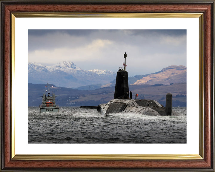 HMS Vigilant S30 Royal Navy Vanguard class Submarine Photo Print or Framed Print - Hampshire Prints