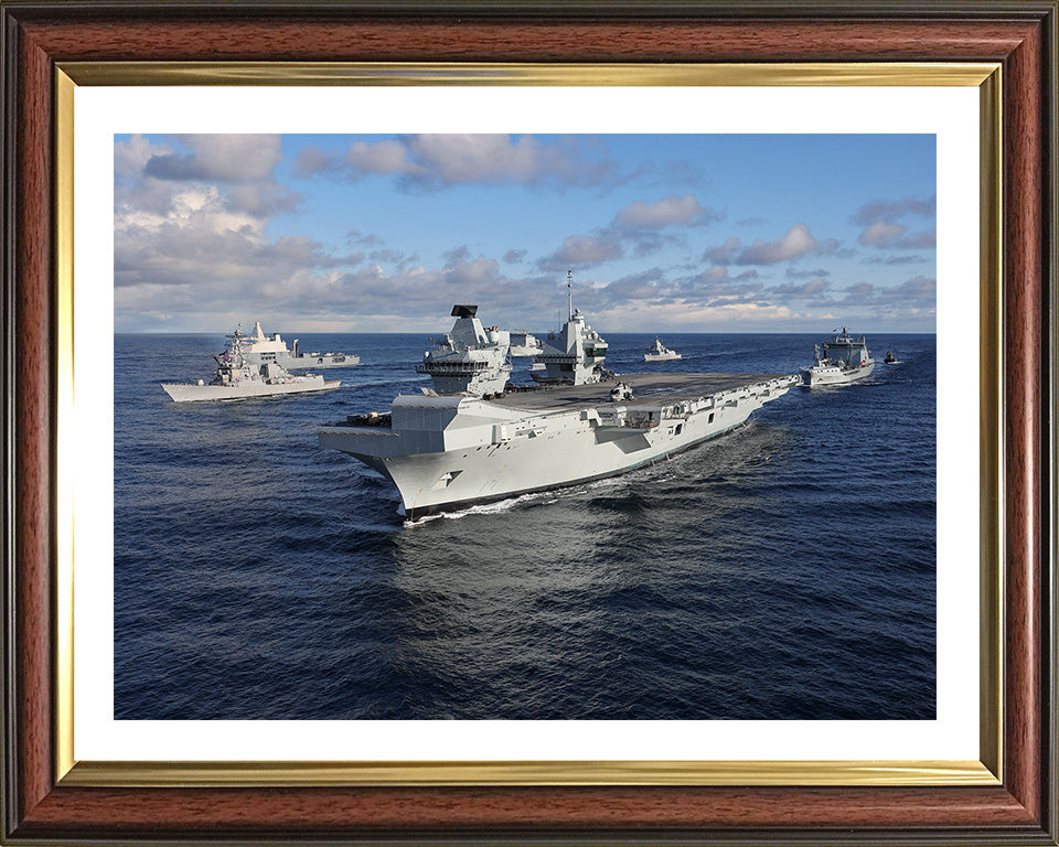 HMS Prince of Wales R09 | Photo Print | Framed Print | Queen Elizabeth Class | Aircraft Carrier | Royal Navy Hampshire Prints