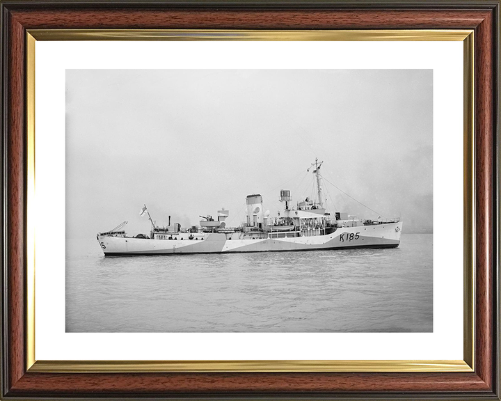 HMS Alisma K185 Royal Navy Flower class corvette Photo Print or Framed Print - Hampshire Prints