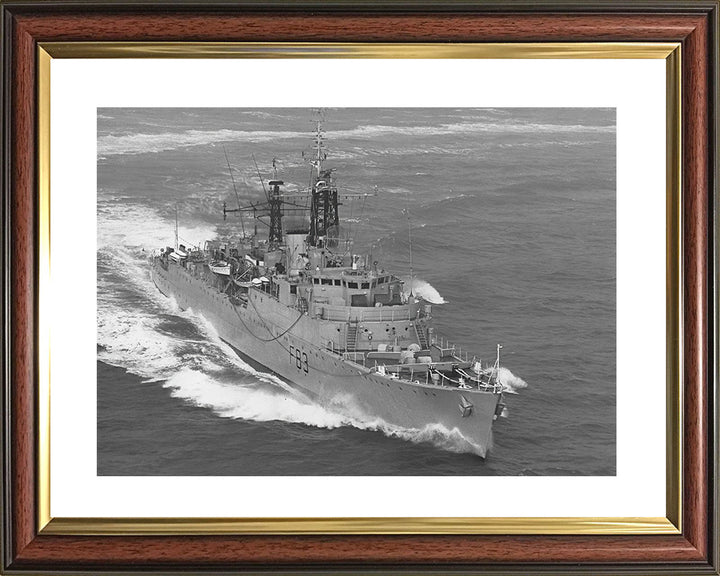 HMS Ulster F83 (R83) Royal Navy Type 15 frigate Photo Print or Framed Print - Hampshire Prints