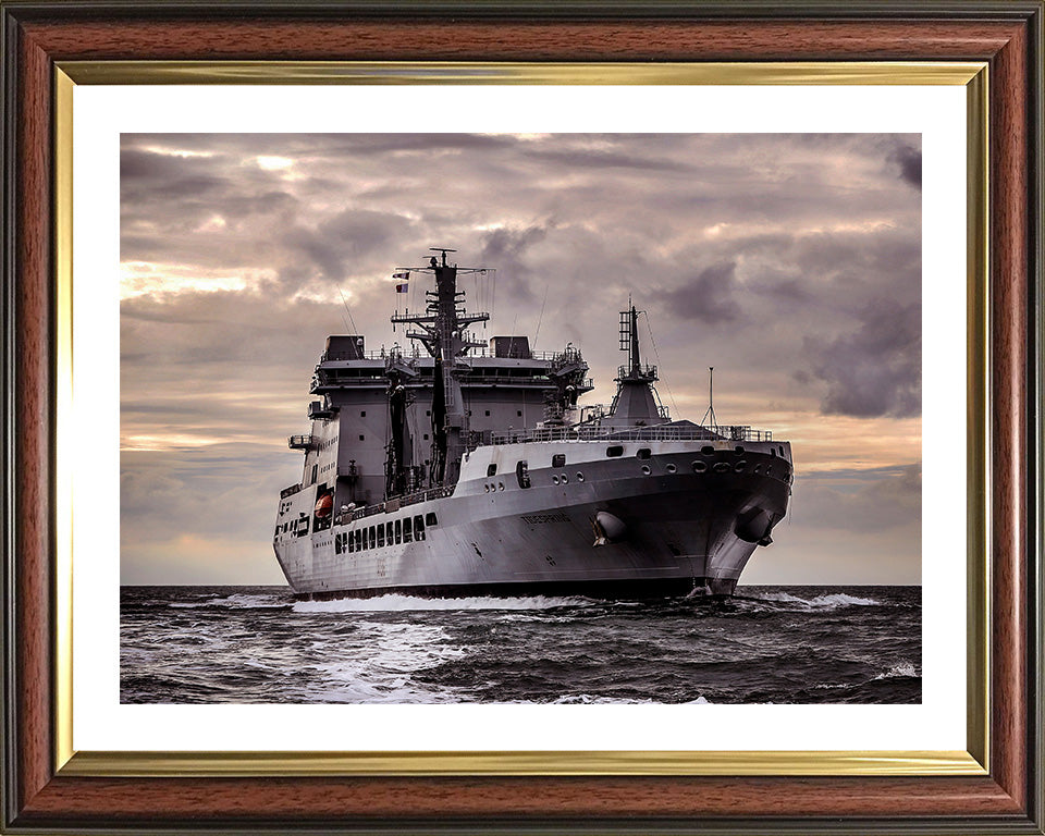 RFA Tidespring A136 | Photo Print | Framed Print | Tide class | Tanker | Royal Fleet Auxiliary Hampshire Prints