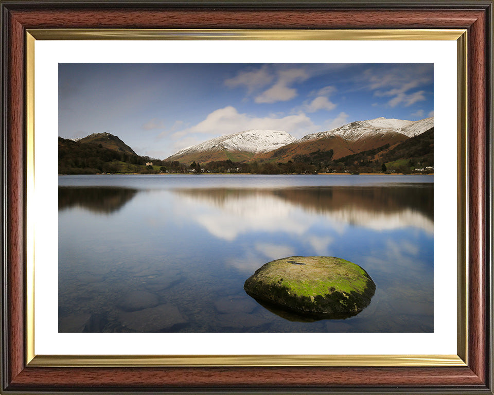 Grasmere the Lake District Cumbria reflections Photo Print - Canvas - Framed Photo Print - Hampshire Prints