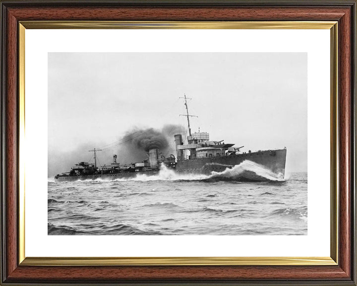 HMS Vimiera (1917) | Photo Print | Framed Print | Poster | V Class | Destroyer | Royal Navy Hampshire Prints