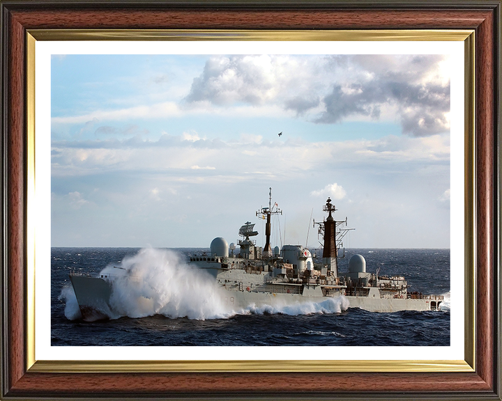 HMS Exeter D89 Royal Navy Type 42 Destroyer Photo Print or Framed Photo Print - Hampshire Prints