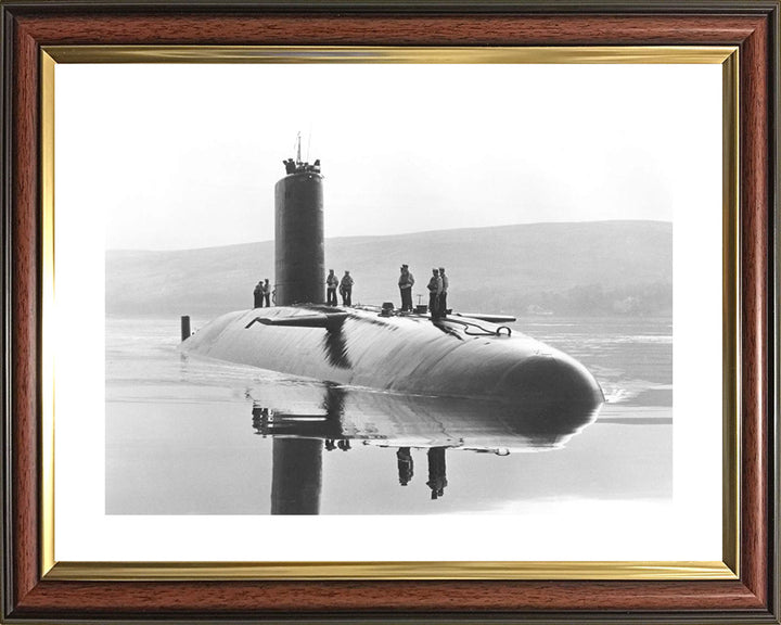 HMS Warspite S103 Submarine | Photo Print | Framed Print | Valiant Class | Royal Navy Hampshire Prints