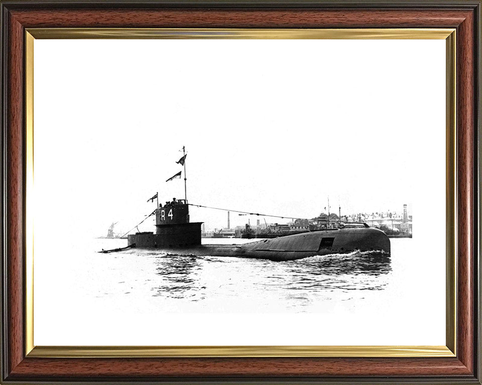 HMS R4 Submarine | Photo Print | Framed Print | Poster | R Class | Royal Navy Hampshire Prints
