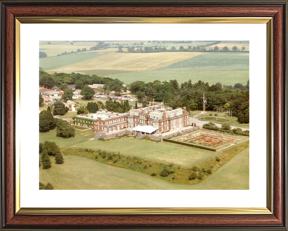 HMS Mercury Aerial Photo Print or Framed Photo Print - Hampshire Prints