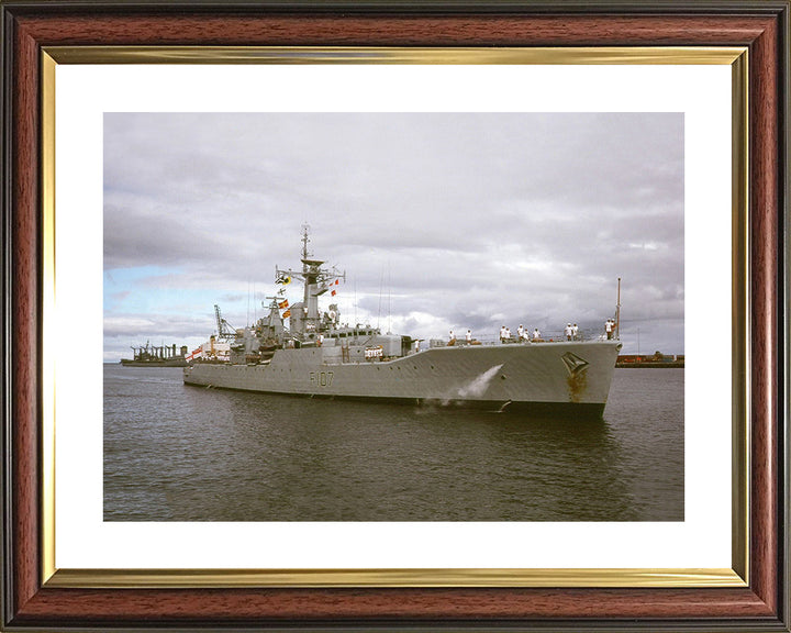 HMS Rothesay F107 | Photo Print | Framed Print | Rothesay Class | Frigate | Royal Navy Hampshire Prints