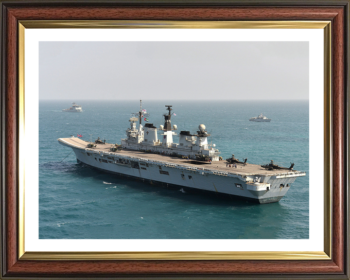 HMS Illustrious R06 | Photo Print | Framed Print | Invincible Class | Aircraft Carrier | Royal Navy Hampshire Prints