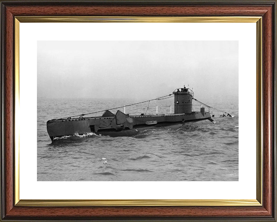 HMS Upstart P65 Royal Navy U class Submarine Photo Print or Framed Print - Hampshire Prints