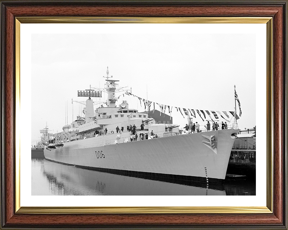 HMS Hampshire D06 | Photo Print | Framed Print | County Class | Destroyer | Royal Navy Hampshire Prints