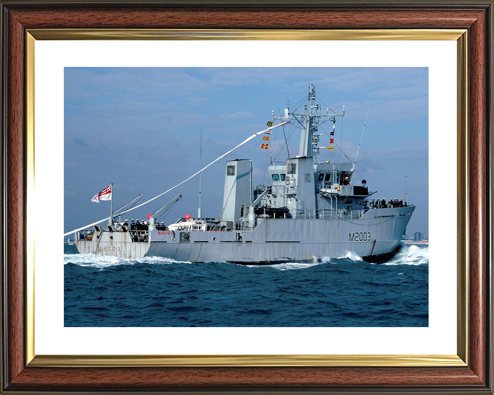 HMS Waveney M2003 Royal Navy River class minesweeper Photo Print or Framed Print - Hampshire Prints