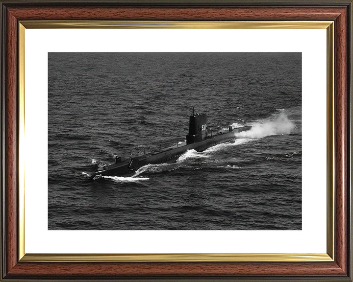 HMS Talent P337 (S37) Submarine | Photo Print | Framed Print | Poster | T Class | Royal Navy Hampshire Prints