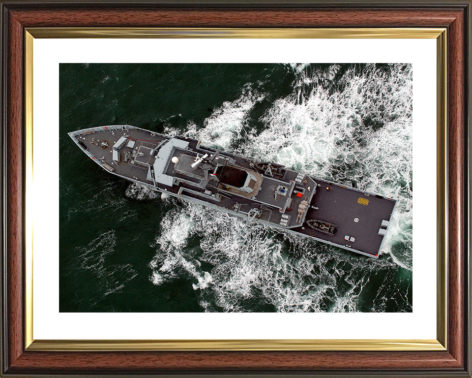 HMS Severn P282 Royal Navy River class offshore patrol vessel Photo Print or Framed Print - Hampshire Prints