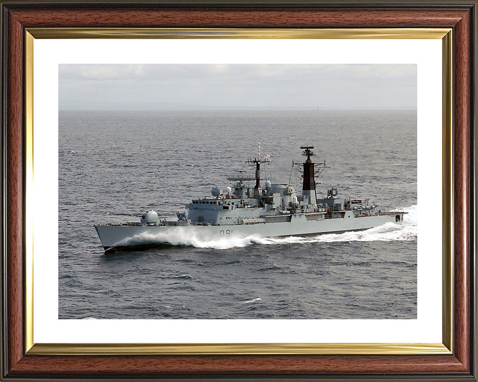 HMS Nottingham D91 | Photo Print | Framed Print | Poster | Type 42 | Destroyer | Royal Navy Hampshire Prints