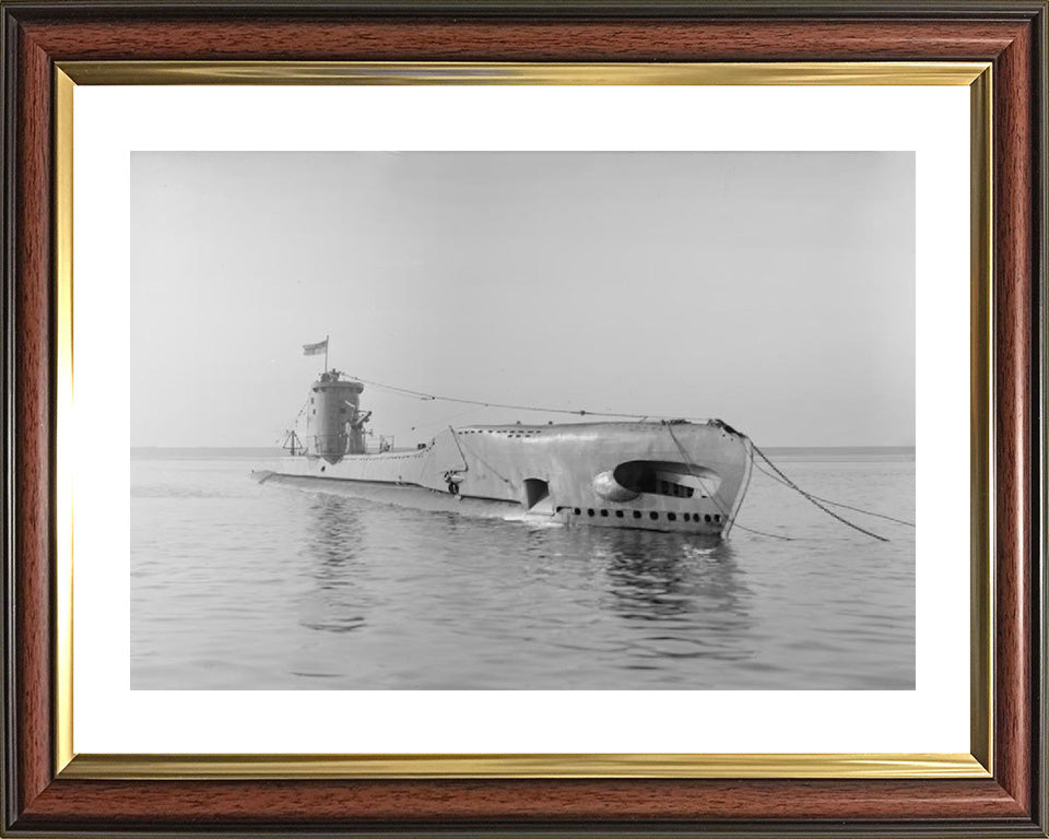 HMS Ursula N59 Royal Navy U class Submarine Photo Print or Framed Print - Hampshire Prints