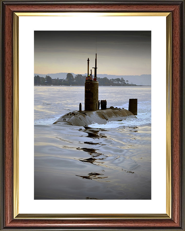 HMS Triumph S93 Submarine | Photo Print | Framed Print | Trafalgar Class | Royal Navy Hampshire Prints