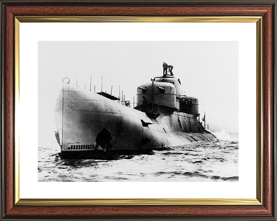 HMS X1 Royal Navy inter war Submarine Photo Print or Framed Print - Hampshire Prints