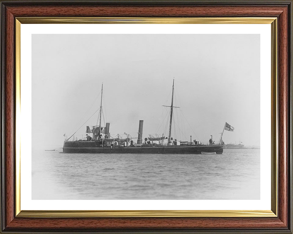 HMS Karrakatta (1889) | Photo Print | Framed Print | Sharpshooter Class | Torpedo Boat | Royal Navy Hampshire Prints
