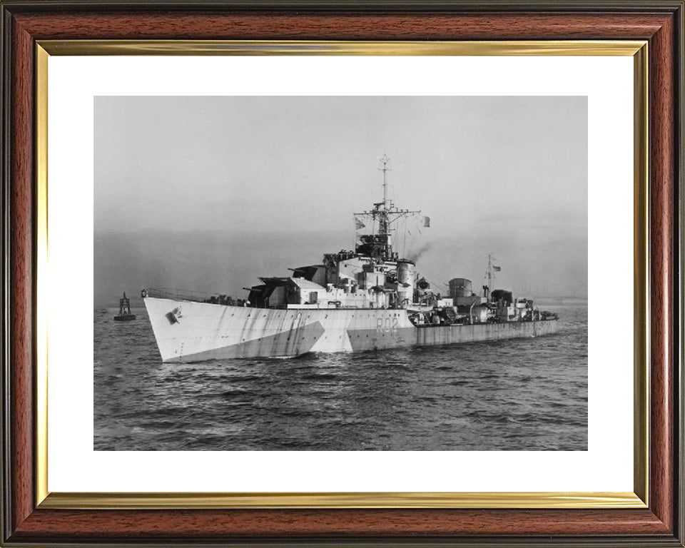 HMS Zest R02 (F102) Royal Navy Z Class destroyer Photo Print or Framed Print - Hampshire Prints