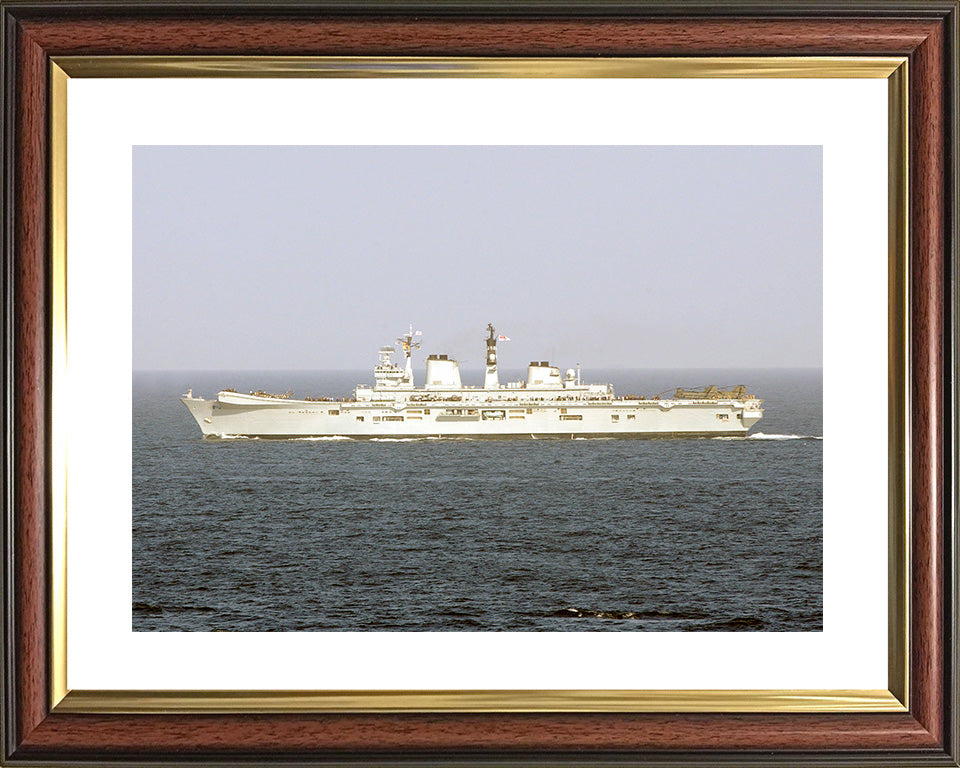 HMS Illustrious R06 | Photo Print | Framed Print | Invincible Class | Aircraft Carrier | Royal Navy Hampshire Prints