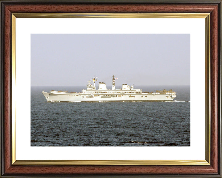 HMS Illustrious R06 Royal Navy aircraft carrier Photo Print or Framed Print - Hampshire Prints