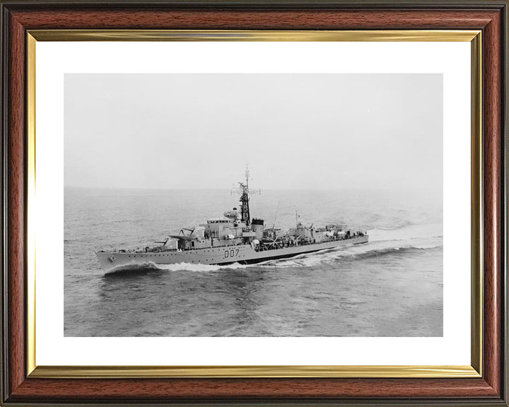 HMS Caesar D07 (R07) Royal Navy C class destroyer Photo Print or Framed Print - Hampshire Prints