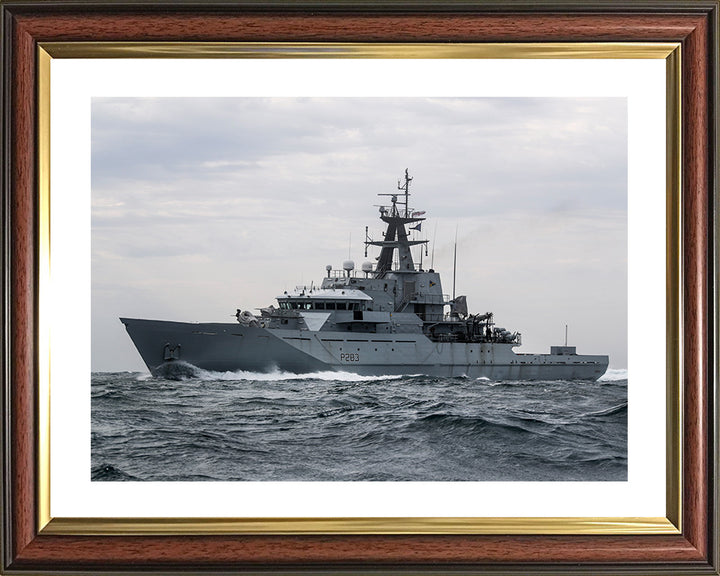 HMS Mersey P283 | Photo Print | Framed Print | River Class | Patrol Vessel | Royal Navy Hampshire Prints