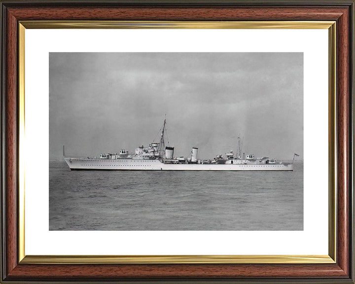 HMS Afridi F07 Royal Navy Tribal class destroyer Photo Print or Framed Print - Hampshire Prints