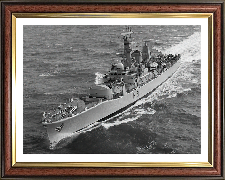 HMS Galatea F18 | Photo Print | Framed Print | Leander Class | Frigate | Royal Navy Hampshire Prints