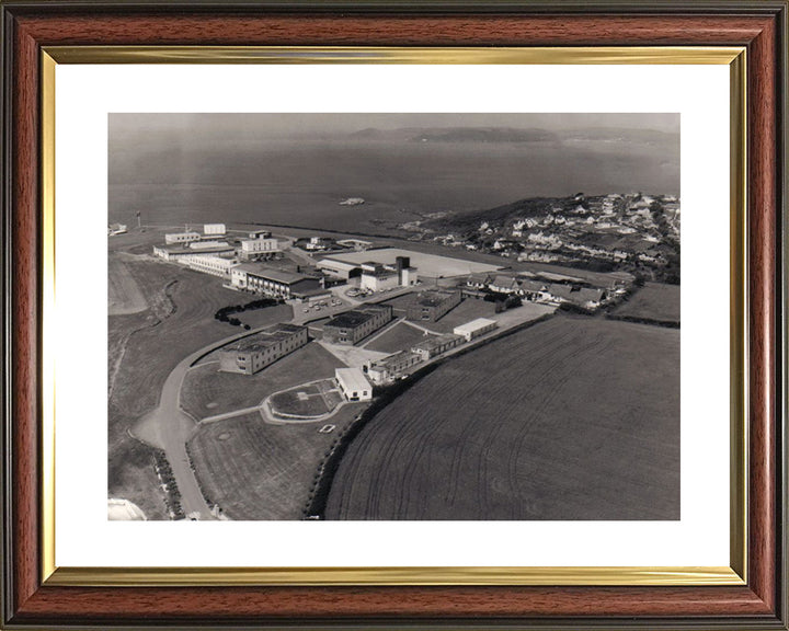 HMS Cambridge shore establishment Aerial Photo Print or Framed Photo Print - Hampshire Prints